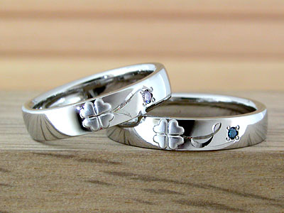 クローバー結婚指輪