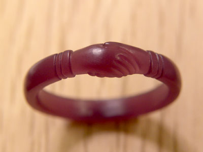 結婚指輪ワックス原型