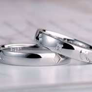 トランプマークの結婚指輪